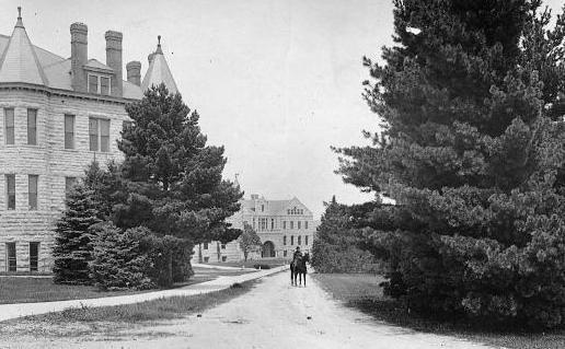Holton Hall and Dickens Hall, year unknown