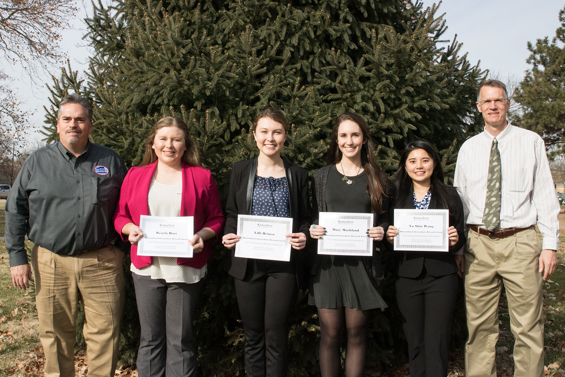 Fall 2018 Undergrad Research Winners