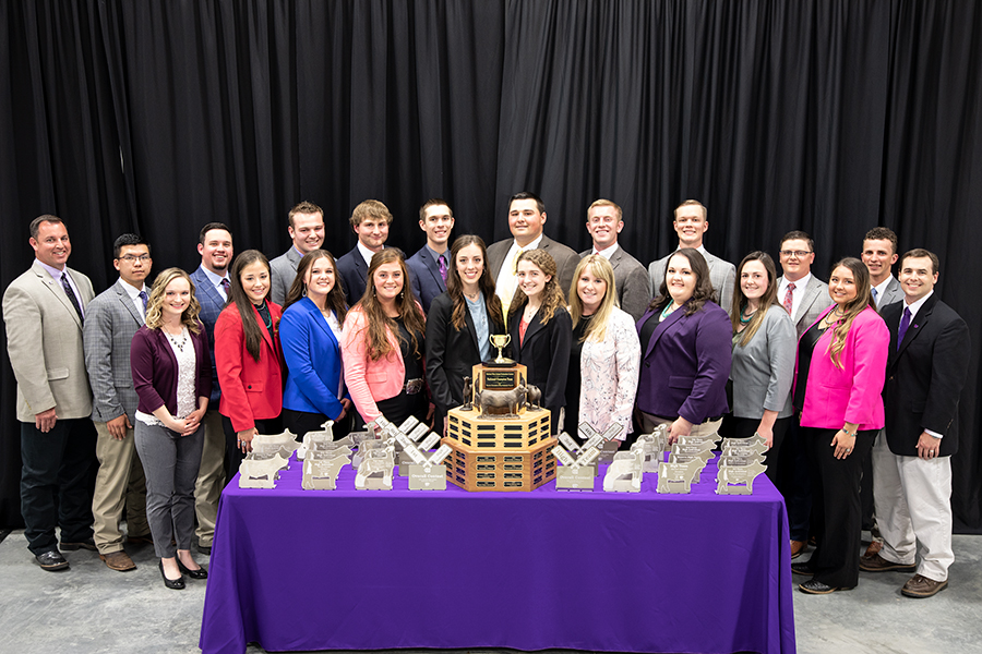 KState Crowned National Champion Meat Animal Evaluation Team The
