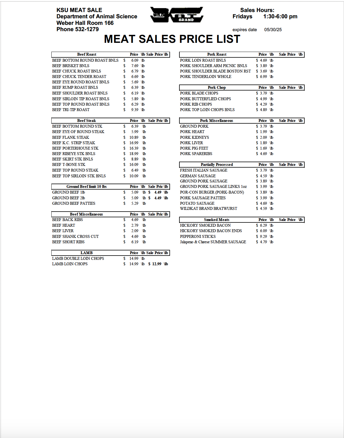 price-list-053025