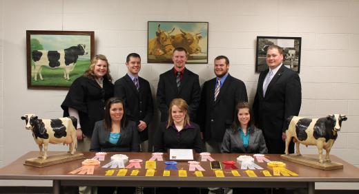 Dairy>2011 Dairy Judging Team Archive