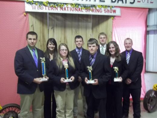 2012 Dairy Judging at Utah