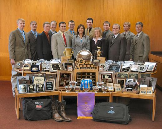 Livestock Judging Team>2008 Livestock Judging Team.jpg